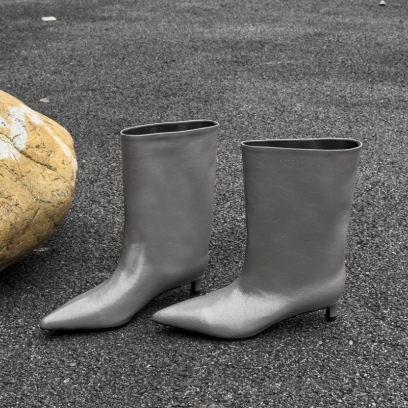 Winter Pointed Toe Women Knee  - огляд і ціна Knee High Boots Women