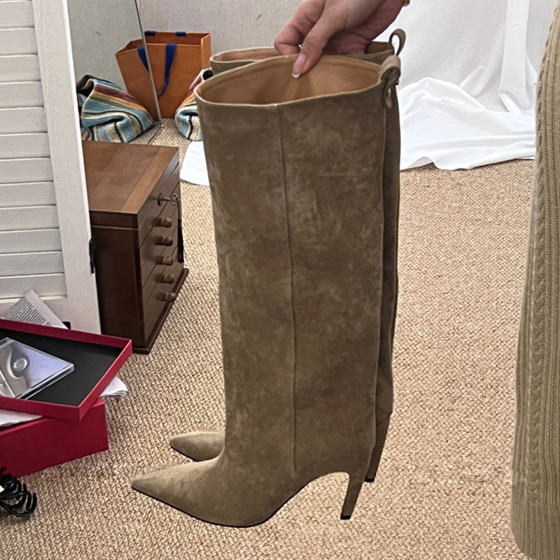 Eilyken Sexy Thin High Heels P - огляд і ціна Knee High Boots Women