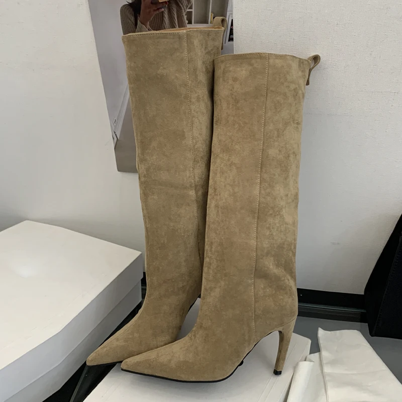 Eilyken Sexy Thin High Heels P - огляд і ціна Knee High Boots Women