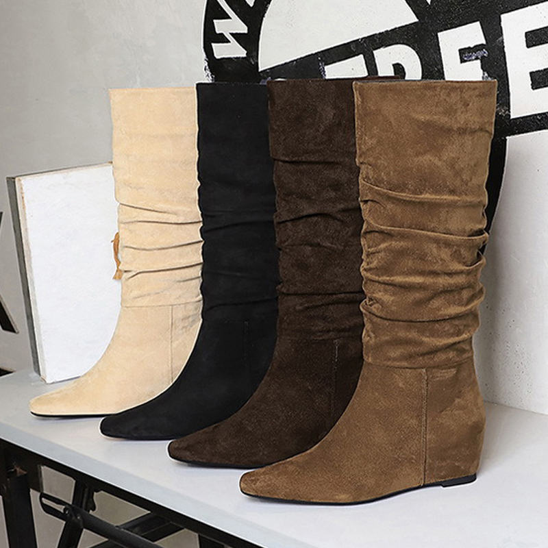BIGTREE New Autumn Winter Desi - огляд і ціна Knee High Boots Women