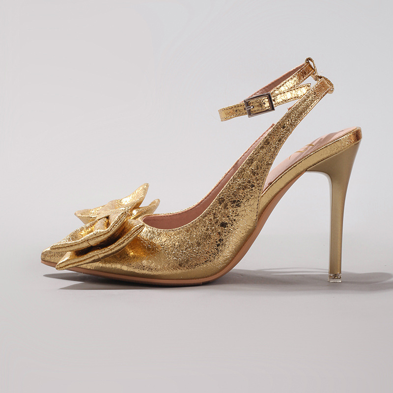 Elegant Bowknot Pointed Toe Pu - огляд і ціна Women'S Shoes Quality