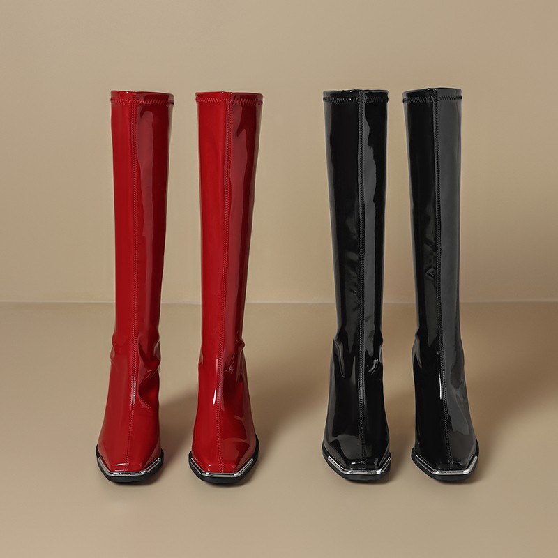 Knee High Boots Autumn New Squ - огляд і ціна Knee High Boots Women